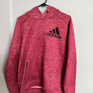 Adidas Climawarm Pink and White Hoody